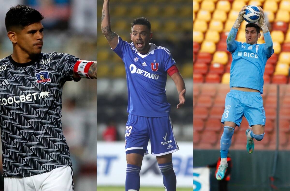 Con varios cambios: los 16 capitanes del Campeonato Nacional 2023