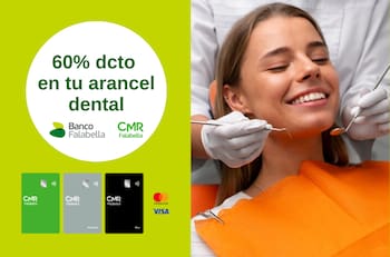 Clientes de Banco Falabella pueden recibir un 60% de descuento en su próxima ida al dentista