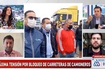 "No diga tonteras, es su opinión": Roberto Saa y Karla Constant protagonizaron tenso debate por paro de camioneros