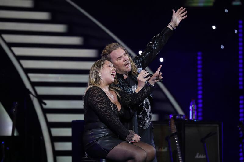 Vina del Mar, 27 de febrero de 2024.
Mana se presenta durante la tercera noche del Festival de Vina 2024.
Aton Chile