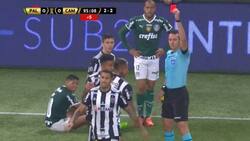 VIDEO | Innecesario: Eduardo Vargas se hizo echar sin sentido en caliente partido de Copa Libertadores