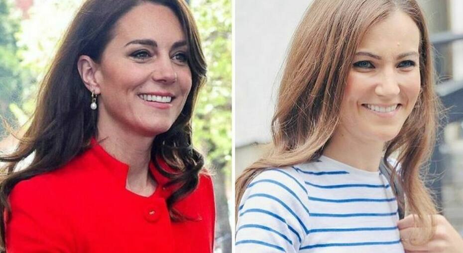 es la doble profesional de Kate Middleton.