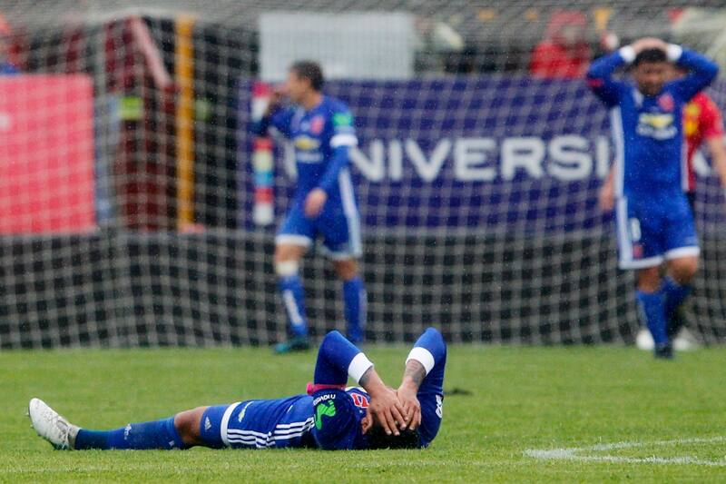 defendiendo la camiseta de la U en Santa Laura.