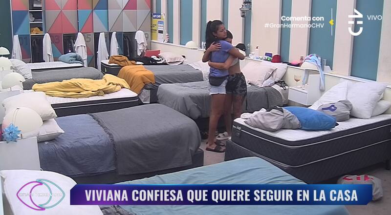 La reconciliación entre Viviana Acevedo y Scarlette Gálvez.