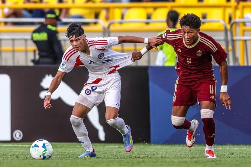 La Rojita cayó en la disputa del tercer lugar del Sudamericano Sub-17. Foto: Selección Chilena.
