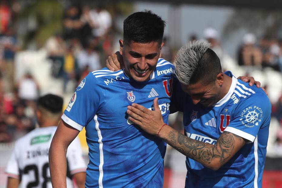 El jugador de la U, Matias Sepulveda.