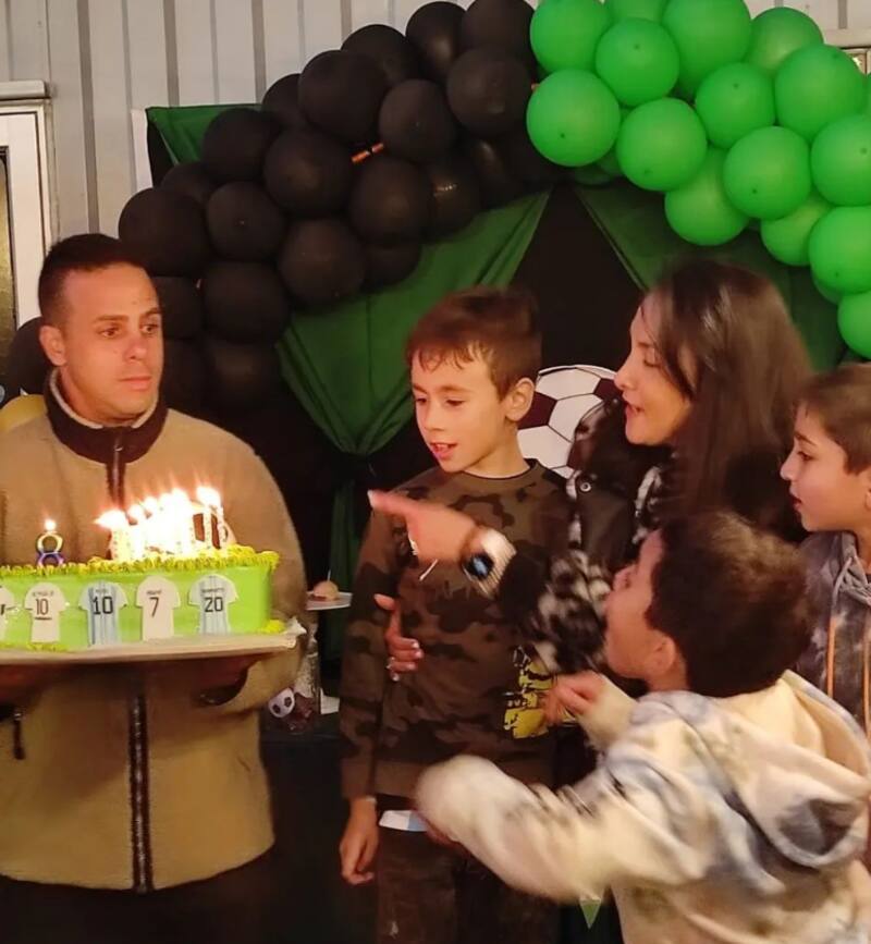 Icha Sobarzo celebra cumpleaños de su hijo
