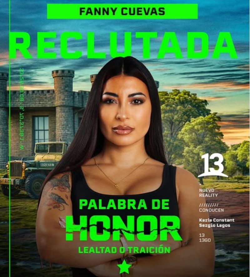 La ex "Yingo" se sumará al reality militar. Créditos: Canal 13