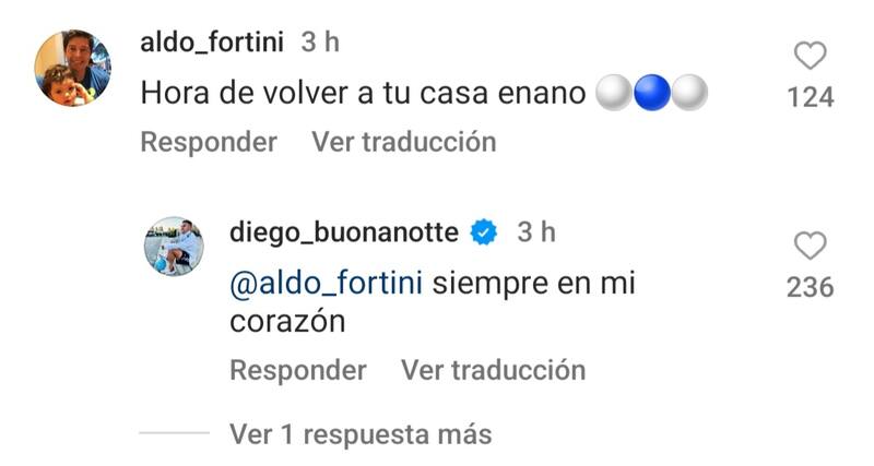 Diego Buonanotte agradece el cariño de los hinchas