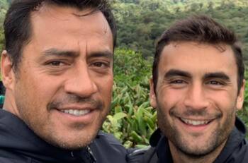 "Lo orgulloso que me hace sentir este gran hombre": Hotuiti Teao disfrutó de especial momento junto a su hijo, Sebastián Teao