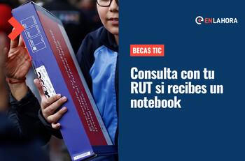 Becas TIC: Consulta con tu RUT si te corresponde uno de los computadores que entrega Junaeb