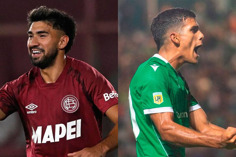 por la fecha 14 de la Liga Argentina. Foto: RRSS Lanús y Banfield.