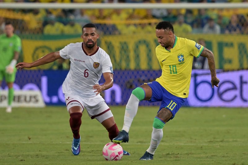 Brasil vs Venezuela, Eliminatorias Sudamericanas, Neymar