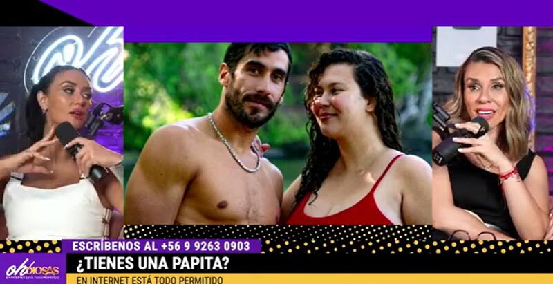 Pamela Díaz y Cecilia Gutiérrez comentan el posible romance de Pedro y Michelle en "Oh! Diosas". Créditos: YouTube