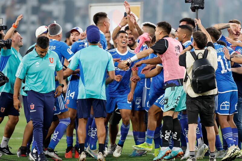 El picante mensaje que dejó la U en el camarín del Estadio Monumental. Foto: Aton.