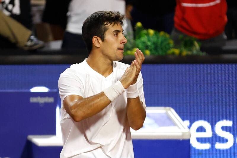 Cristian Garin busca avanzar de ronda en el Masters de Miami. Foto: Aton.