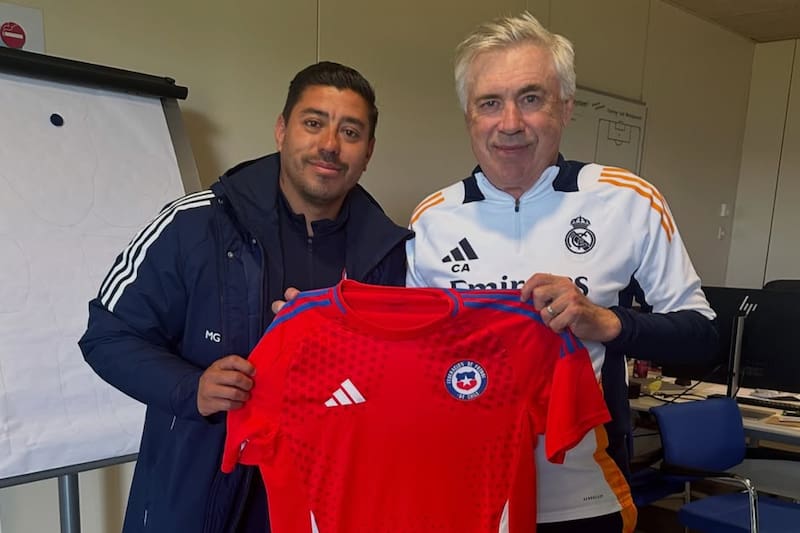 compartieron durante el fin de semana en el complejo deportivo del Real Madrid. (Foto: Instagram Nicolás Córdova)