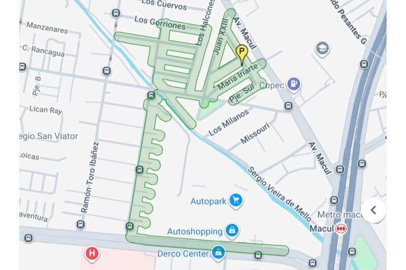 Macul.
Créditos: Aguas Andinas.