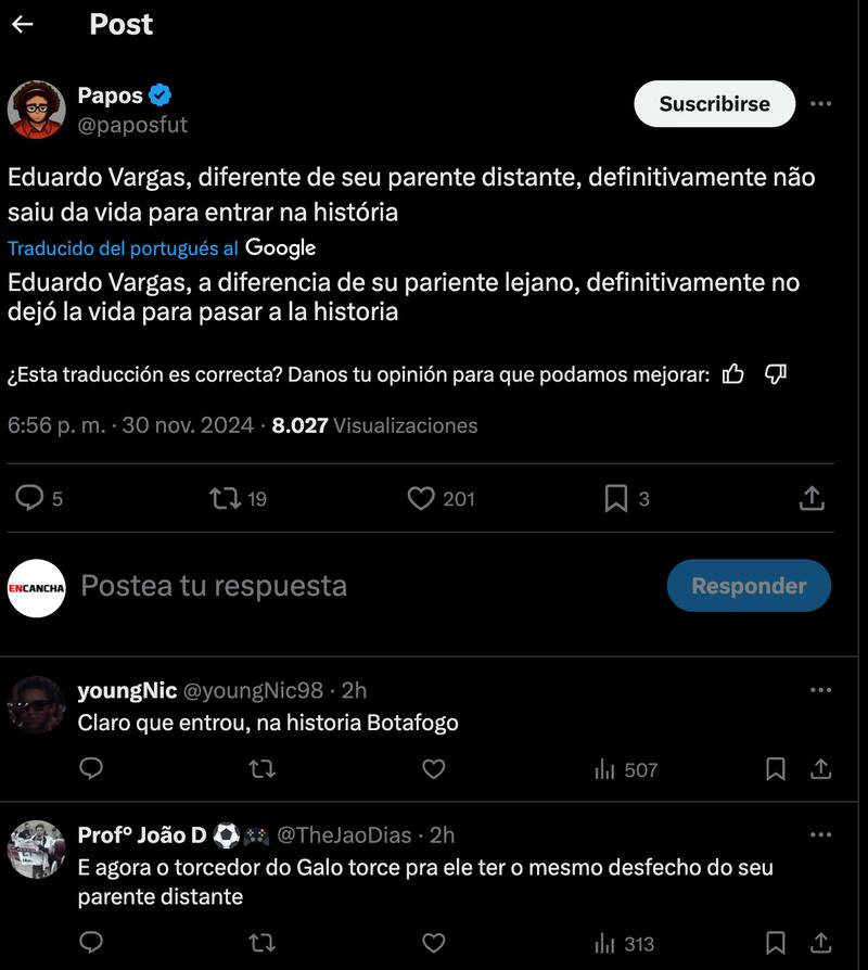 Eduardo Vargas fue criticado por los hinchas del Atlético Mineiro.