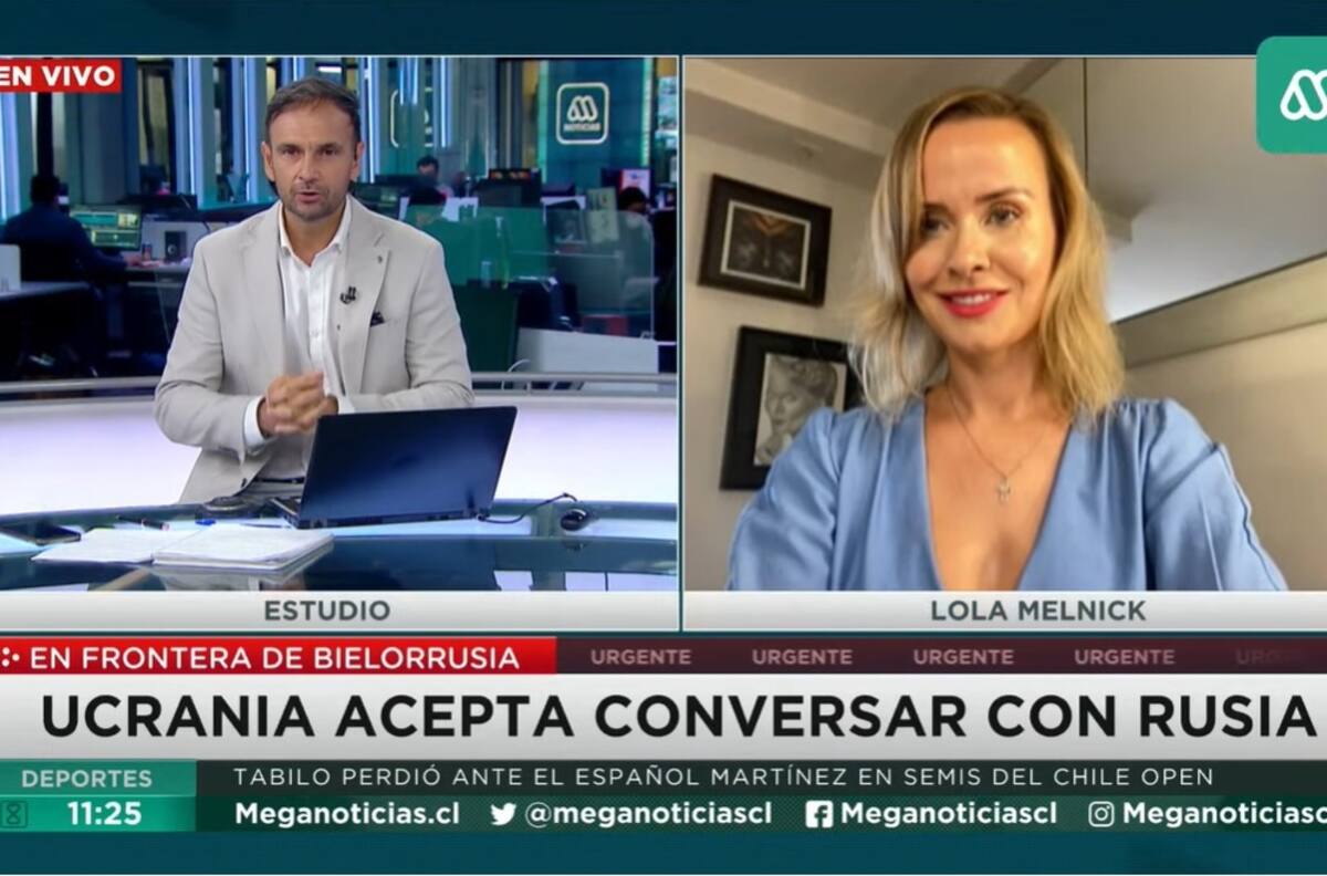 "Hace años no te veía": El especial reencuentro entre Lola Melnick y Rodrigo Sepúlveda en "Meganoticias Alerta"