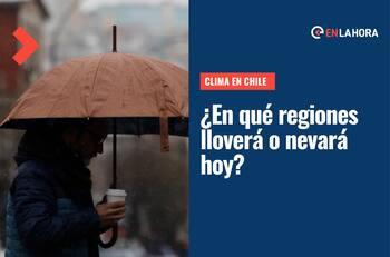 Lluvias y nieve en Chile | Revisa las regiones del país en las que lloverá o nevará este domingo 16 de octubre