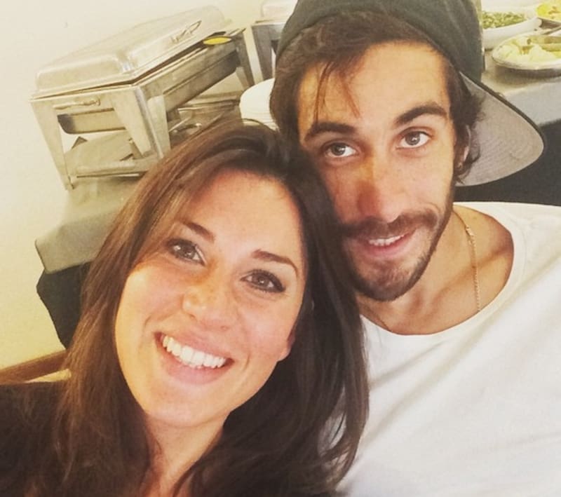 Pedro Astorga y Romina Ansaldo. Créditos: Instagram
