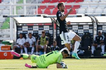 FOTO | Christian Santos fue a brindarle su apoyo a Venezuela de cara al duelo ante la Roja