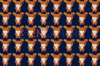 Test visual: ¿Te animas a hacerlo? Encuentra al ciervo del Viejito Pascuero diferente en 5 segundos