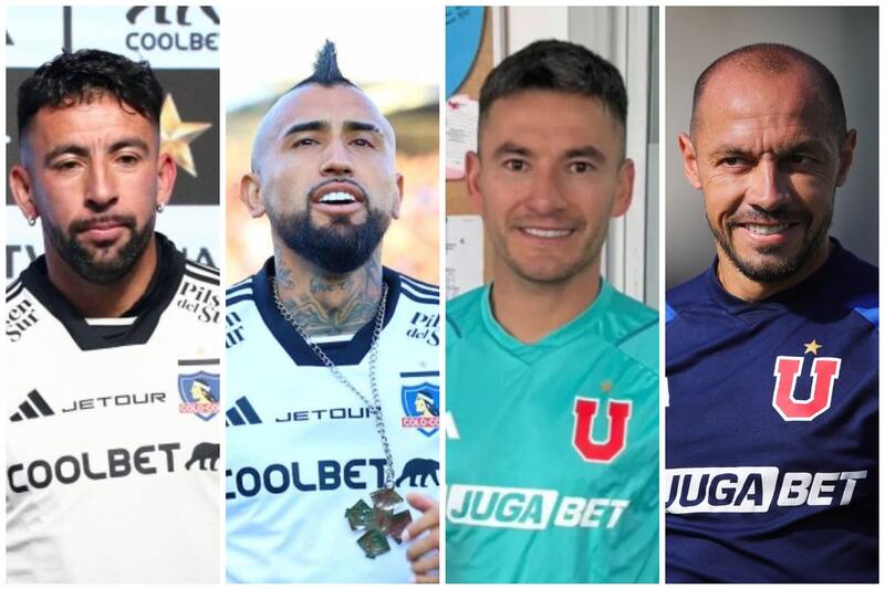 Colo Colo y la U golpearon el mercado de fichajes con la contratación de históricos de La Roja.