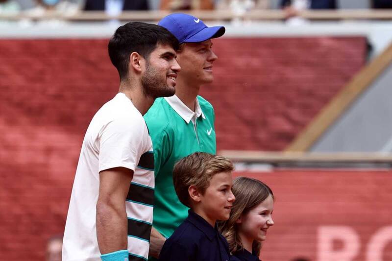 Carlos Alcaraz y Jannik Sinner.