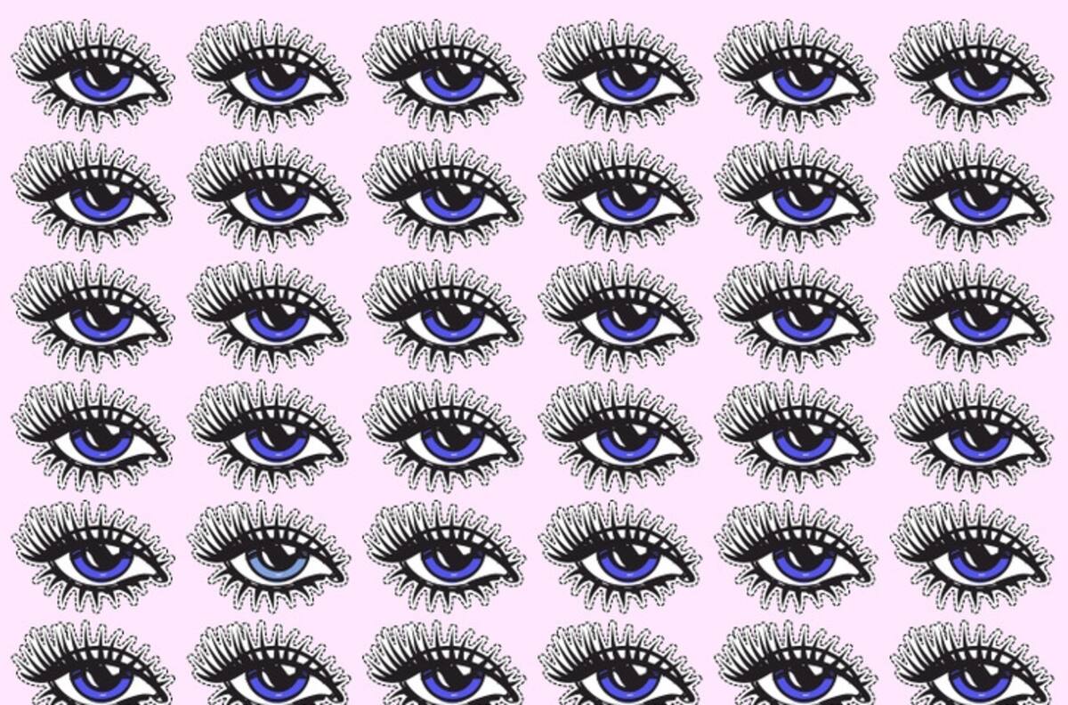 Acertijo Visual: ¿Eres capaz de encontrar el ojo diferente en 20 segundos?
