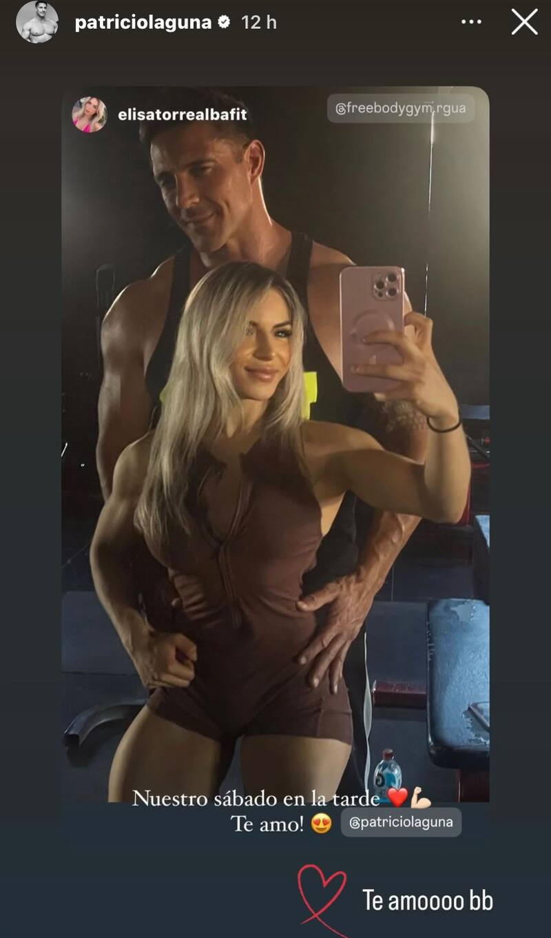 presentó a su nueva pareja.