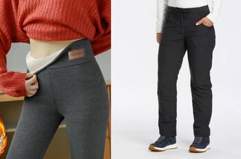Hasta 55% de descuento: Revisa las mejores ofertas en pantalones de mujer para el frío