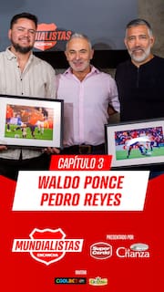 Waldo Ponce y Pedro Reyes en Mundialistas