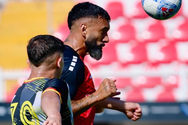 Los Baisanos igualaron 3-3 en su primer partido amistoso del año. Foto: Palestino.