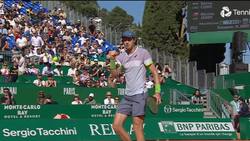 VIDEO | ¡Tremendo saque! El Match Point de Nicolás Jarry para estrenarse con un triunfo en Montecarlo