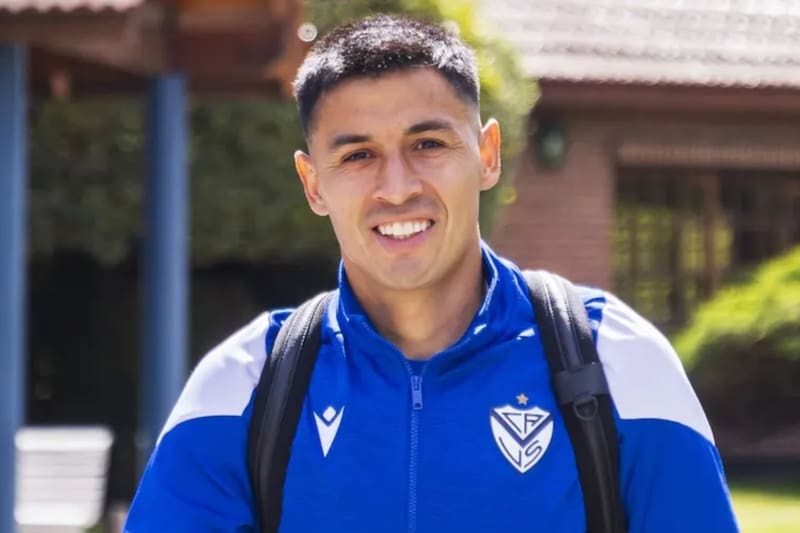 El mediocampista recibió el llamado de Aníbal Mosa. Foto: Vélez Sarsfield.