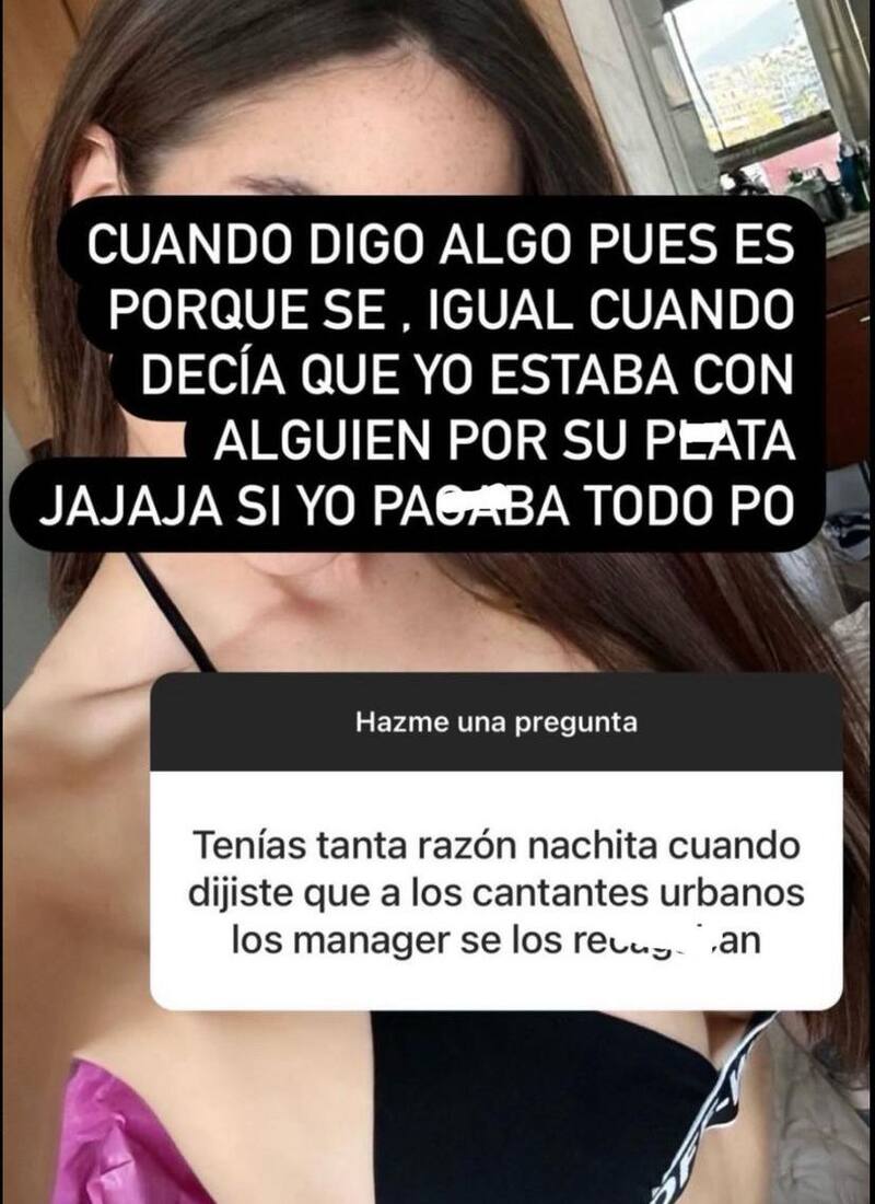 Ignacia Michelson habló de situación de Marcianeke .