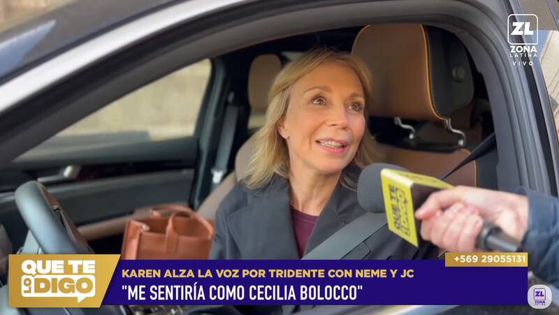 La animadora de Viña ve con buenos ojos un hipotético arribo de Julio César Rodríguez.