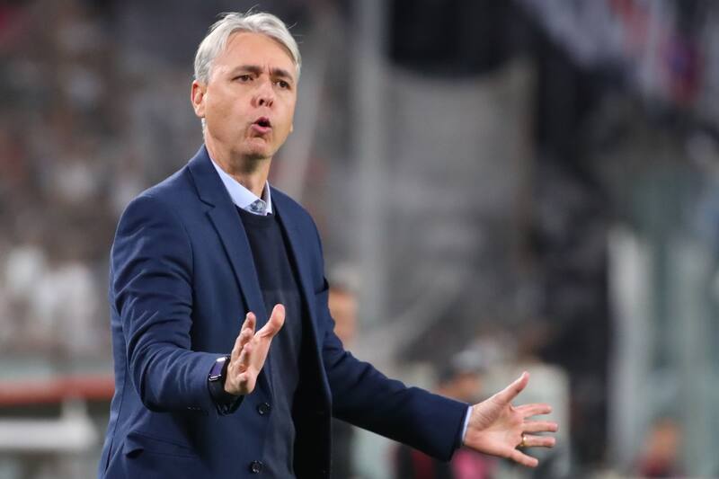 , entrenador de la Universidad Católica. Foto: Agencia Aton.