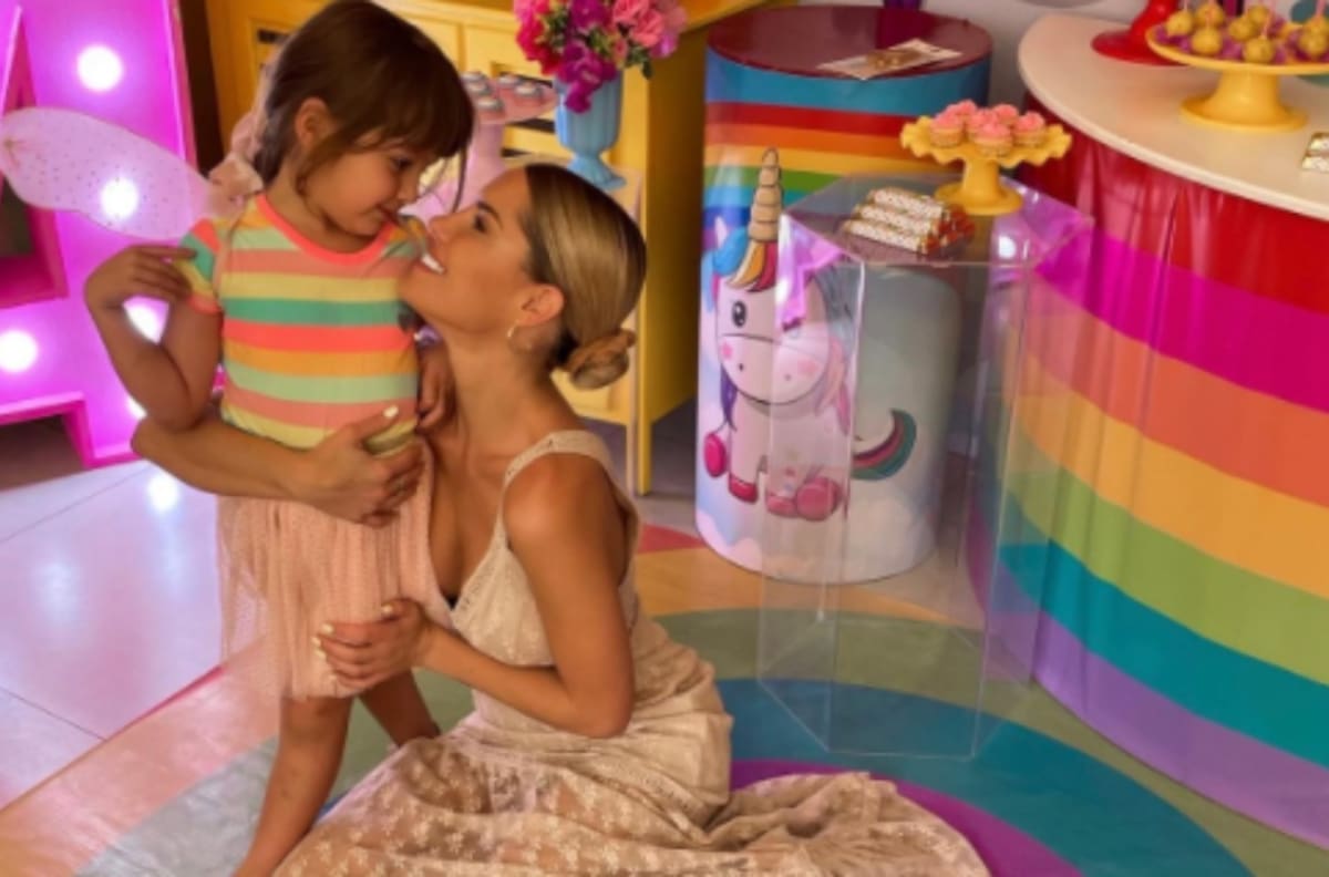 “Amor de mi vida, te celebro todos los días": Así fue la celebración de Gala Caldirola por el cumpleaños de su pequeña hija, Luz Elif