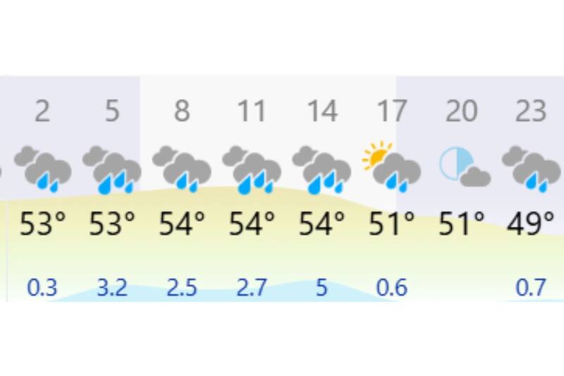 Este es la probabilidad que precisa la plataforma de meteorología.
Créditos: Windy.