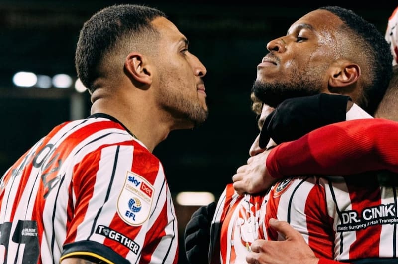 de Ben Brereton. Foto: @SheffieldUnited.