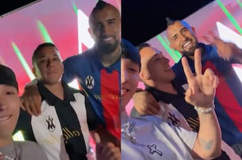 VIDEO | Con Pailita y Fabián Orellana: la fiesta privada de Arturo Vidal para su nueva marca