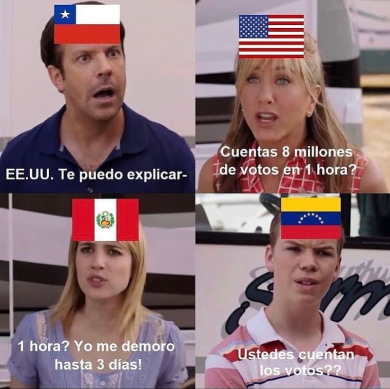 Los mejores memes que dejó este proceso electoral.