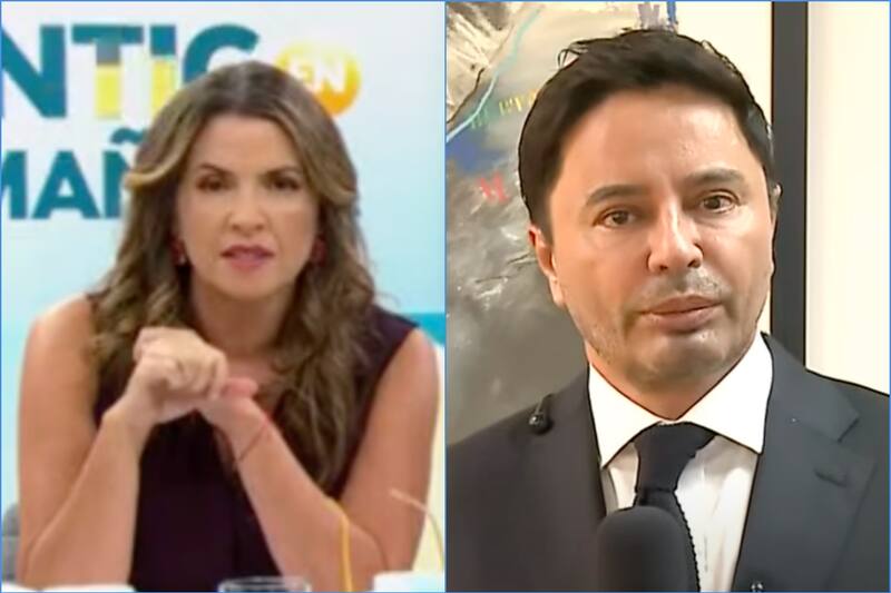 El tenso cruce de Monserrat Álvarez y Rodolfo Carter