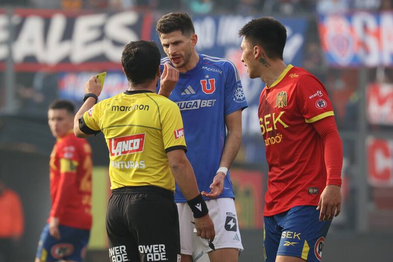 Fue expulsado ante Unión Española. Foto: Aton.