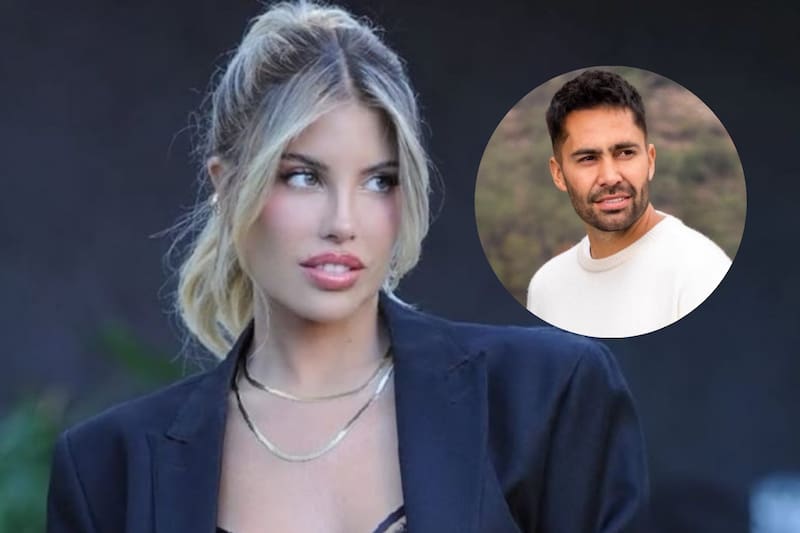 La modelo defendió con todo a Luis Jiménez.