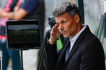 FOTOS | En silencio y sin respuestas: así vivió Fernando Ortiz la debacle de Colo Colo contra Limahe