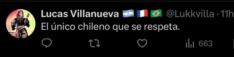 Hinchas argentinos contentos con la designación del chileno Piero Maza.